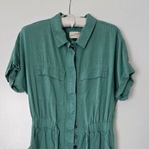 EUC Universal Thread Jumpsuit - Teal - Size 6